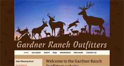 Desktop Screenshot of gardnerranchoutfitters.com